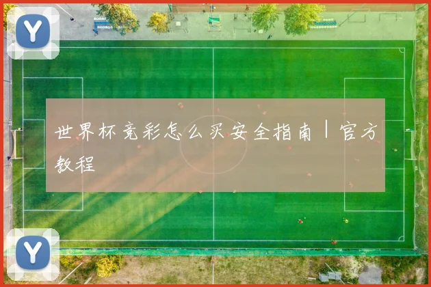 世界杯竞彩怎么买安全指南｜官方教程