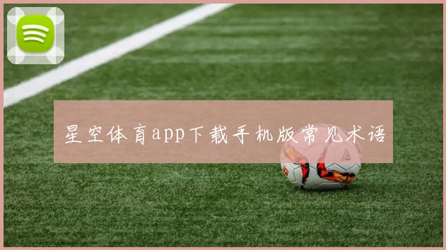 星空体育app下载手机版常见术语